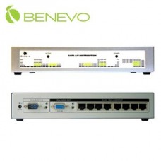 BENEVO BPTC200單向Cat5電腦教學廣播系統-8埠系統分路器 ( BPTCS108 )